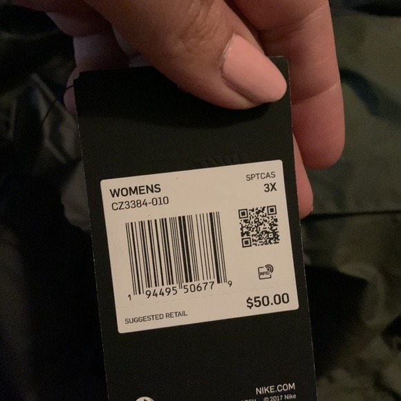 Nike NWT 3XPlus Size Skirt. CZ3384-010 Green and Black - Picture 7 of 8